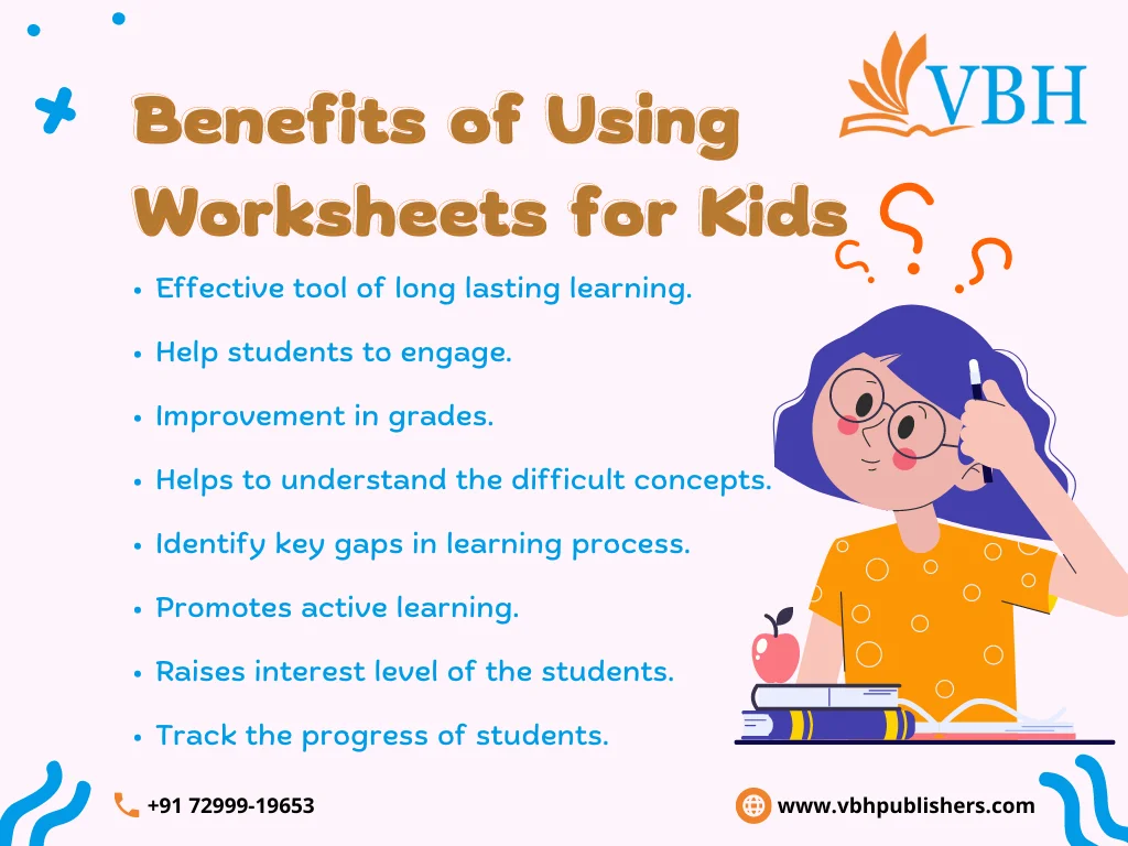 senior kg worksheet | VBH Publishers